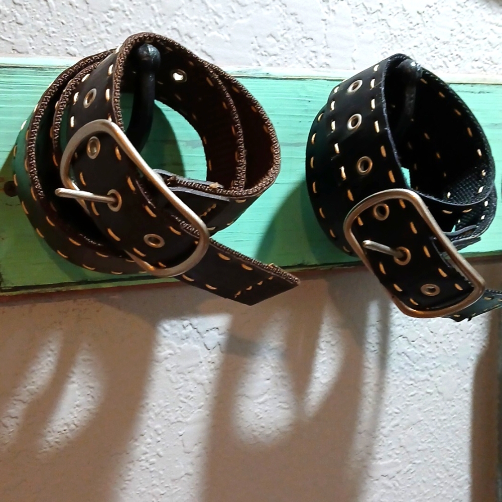 Lot 2 Columbia Belts#Black#Brown#Just Like New#SzM#Reversible